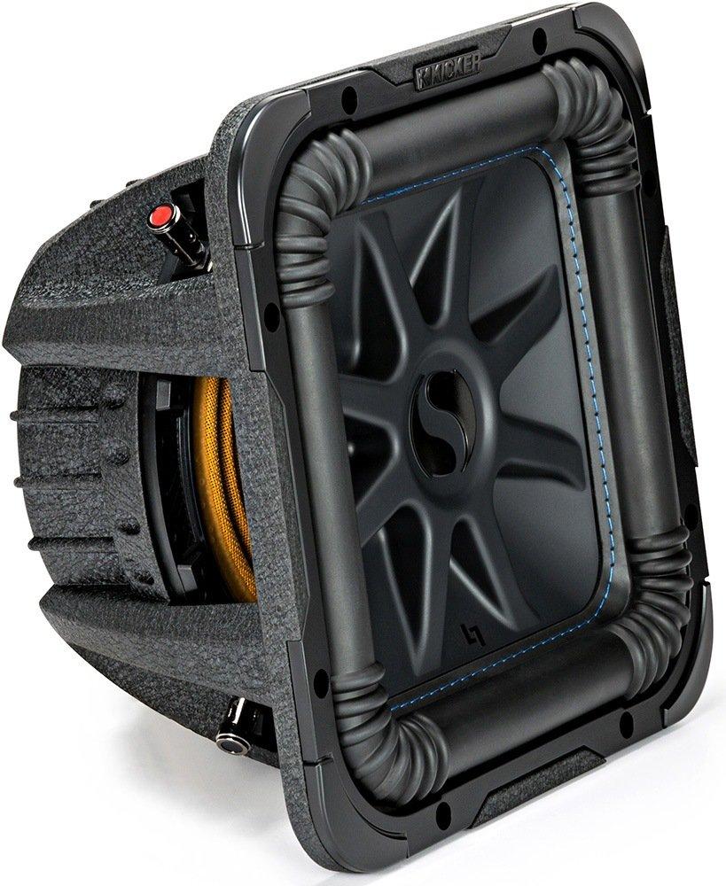 KICKER KICKER Subwoofer and Amp Package of 3 Items - 10" L7S 600 Watt Max Sub, Class D 2-Channel Amplifier and 8AWG Power Wiring Kit