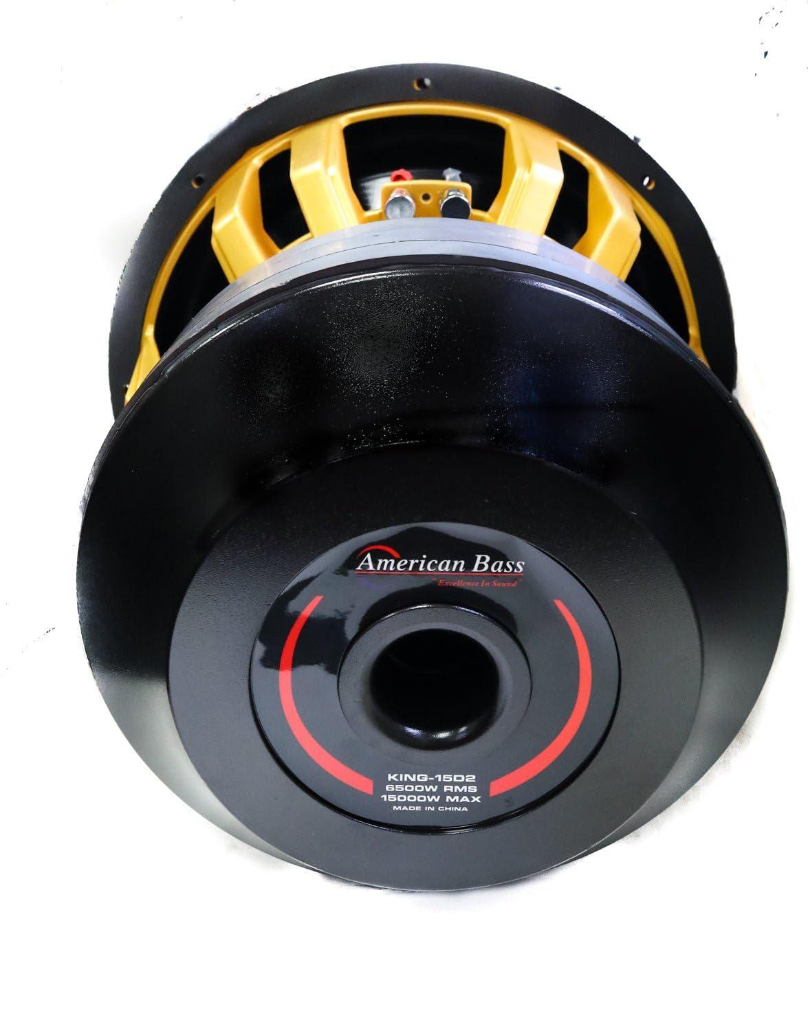 American Bass American Bass King 15" 1 Ohm 15000 Max Watts Car Subwoofer
