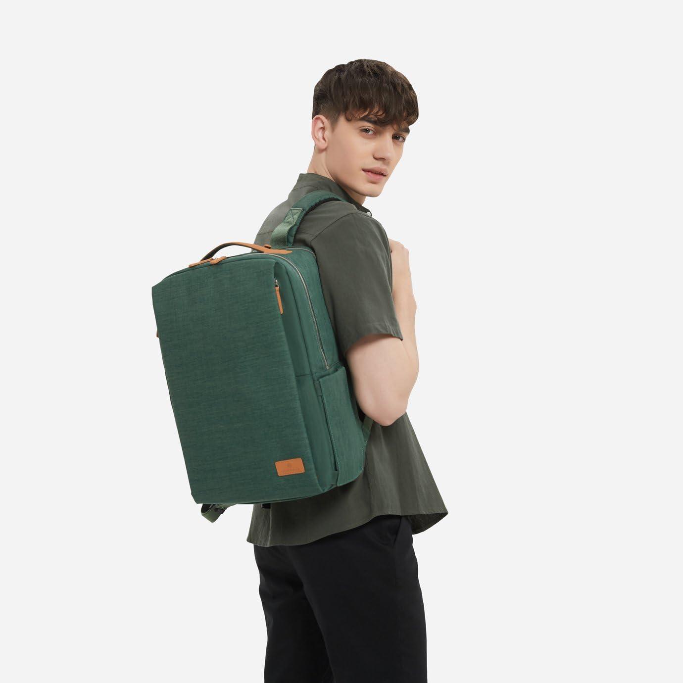 Nordace Nordace Siena Pro 15 Smart Backpack with USB Charging - 16\" Laptop Backpack, 20L Daily Backpack for Travel, Everyday, or Work (Green)