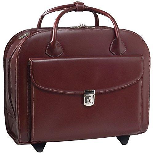 McKleinUSA McKlein Limited Edition Laptop Briefcase, Black Leather (96145A)