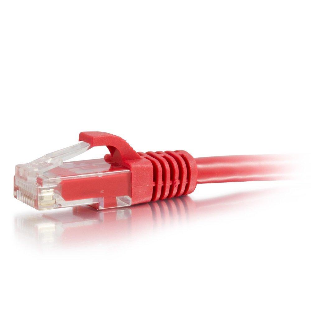 C2G C2G 31345 Cat6 Cable - Snagless Unshielded Ethernet Network Patch Cable, Red (5 Feet, 1.52 Meters)