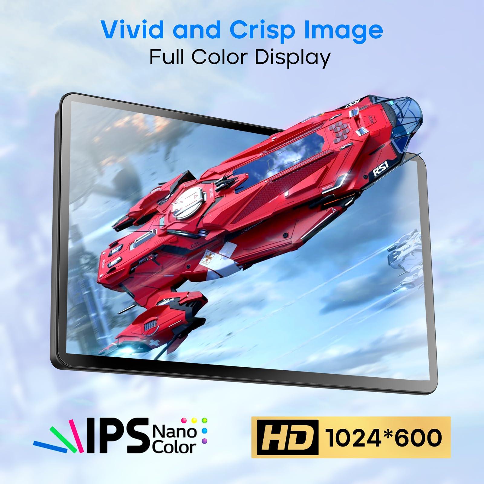 ROADOM ROADOM 7'' Raspberry Pi Monitor & 10.1'' Touchscreen with Case