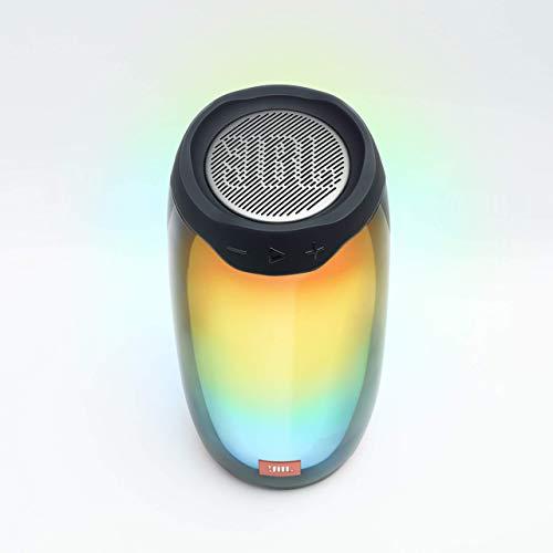 JBL JBL Pulse 4 Waterproof Portable Bluetooth Speaker with Light Show - Black (Renewed)