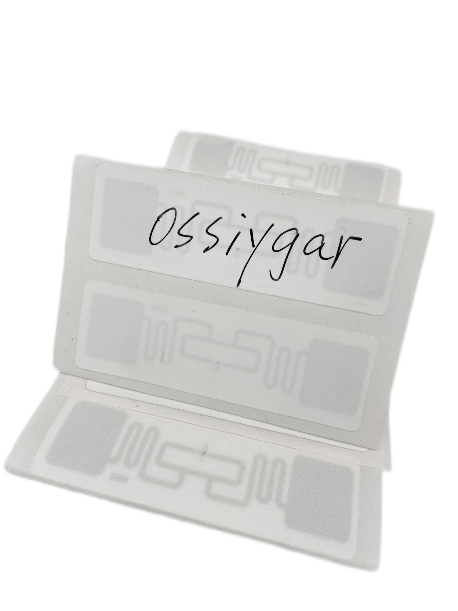 OSSIYGAR UHF RFID tag 9662 Long Distance Passive Alien H3 Adhesive Inlay Markable Lable (Pack of 100)