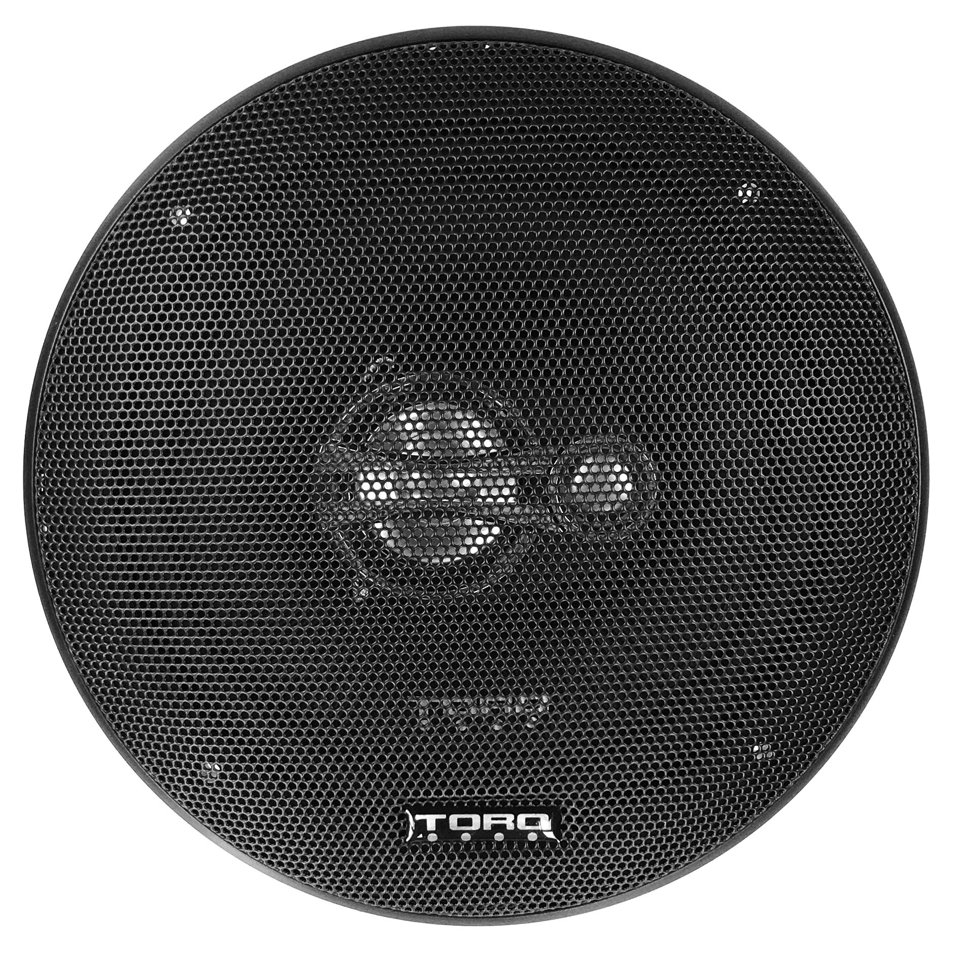 TORO TECH TORO TECH – F6, 6.5 Inch 3-Way Coaxial Car Speaker Set - 120 Watt MAX / 60 Watts RMS, Ferro Fluid Tweeters, 4 Ohm, 1” KSV Voice Coils. Two Speaker Set (Sold As Pair)