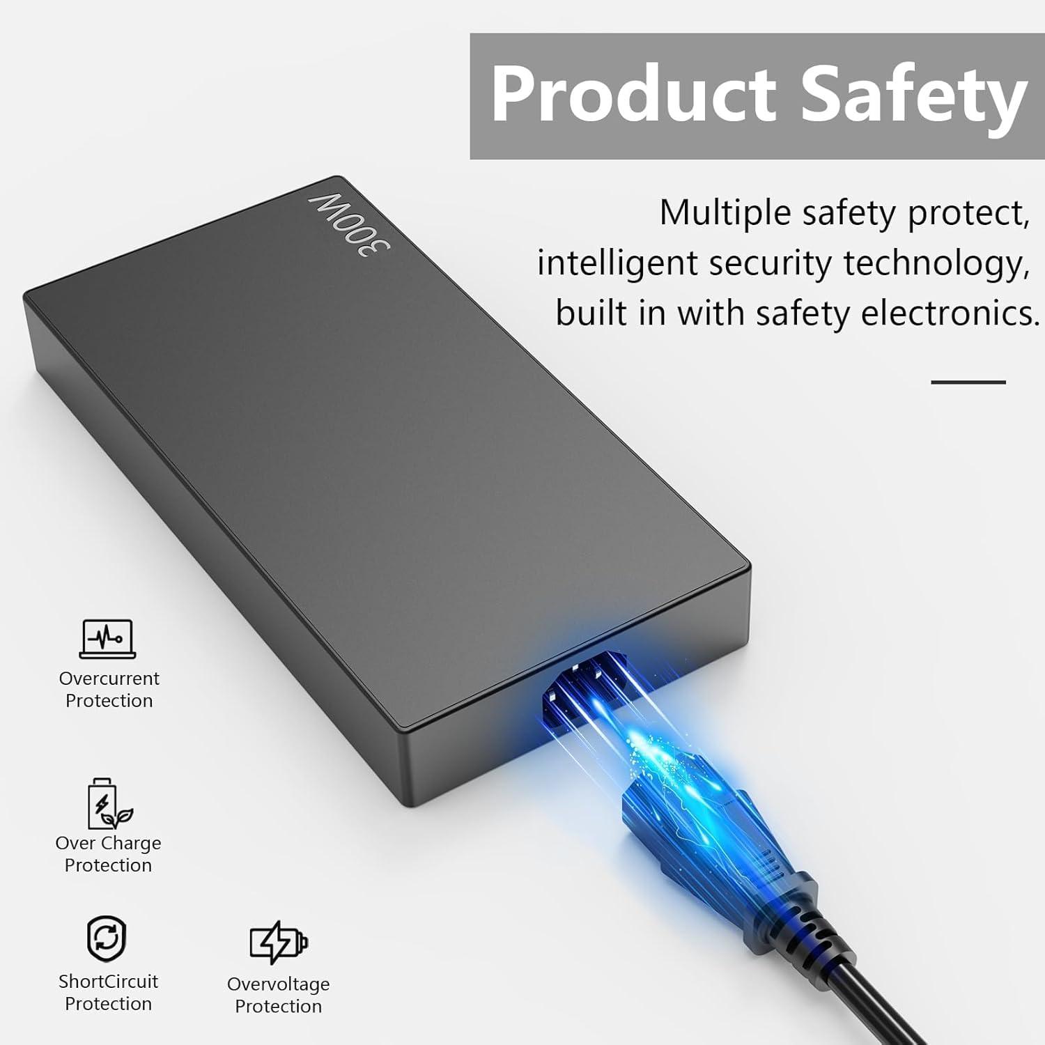 Speott 300W AC Charger Compatible with Lenovo Legion R9000P R9000K Y9000K Y9000X Laptop Charger Legion 5 pro 7i 5i 15 16 17 20V 15A adl300sdc3a Laptop Adapter Power Supply Cord