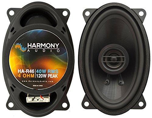 Harmony Audio Harmony Audio HA-R46 Car Stereo Rhythm Series 4x6 Replacement 120W Speakers