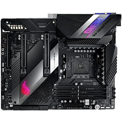 ASUS ASUS ROG X570 Crosshair VIII Hero (Wi-Fi) ATX Motherboard with PCIe 4.0, on-Board WiFi 6 (802.11Ax), 2.5 Gbps LAN, USB 3.2, SATA, M.2, Node and Aura Sync RGB Lighting