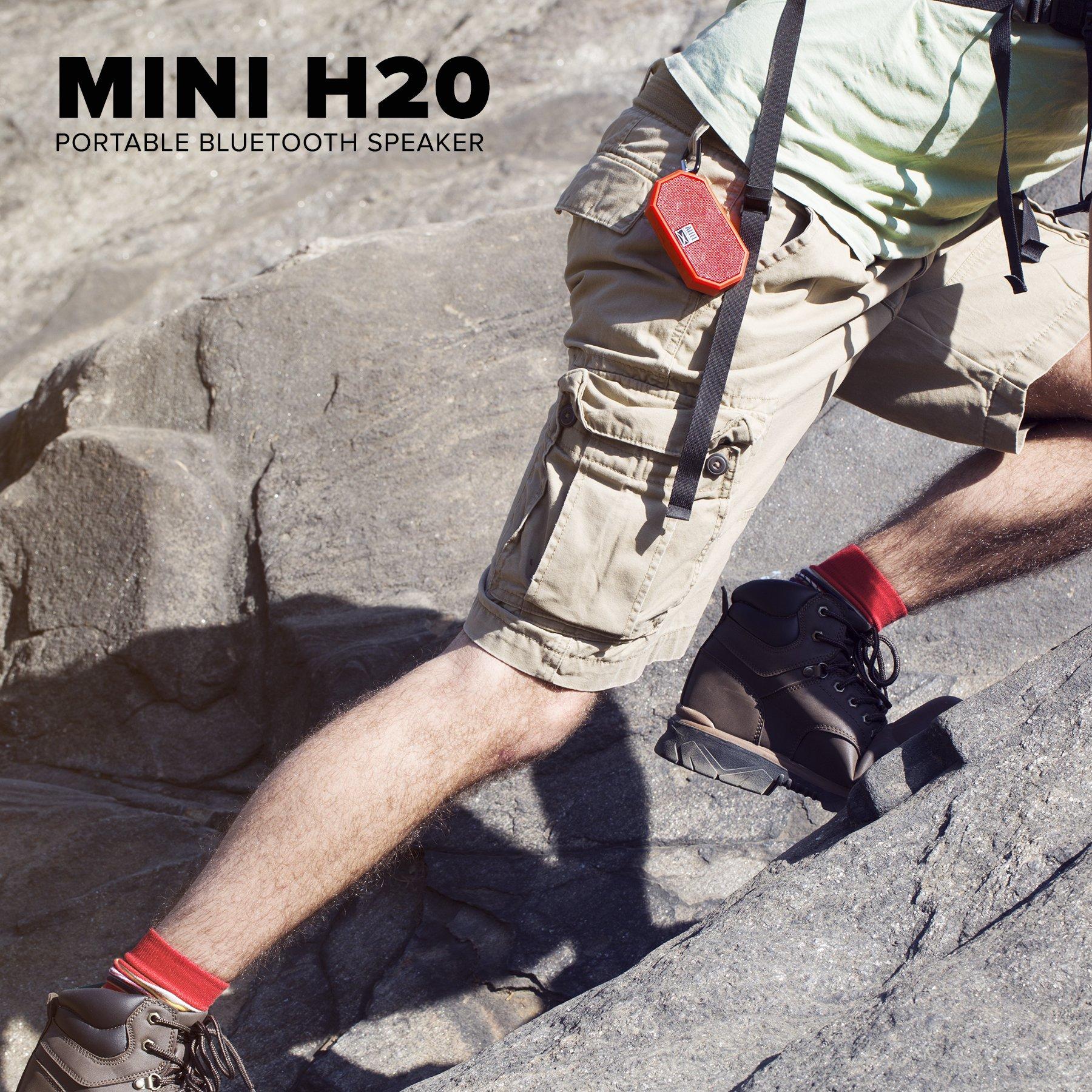 Altec Lansing Altec Lansing Mini H2O - Waterproof Bluetooth Speaker, IP67 Certified & Floats in Water, Compact & Portable Speaker for Hiking, Camping, Pool, and Beach