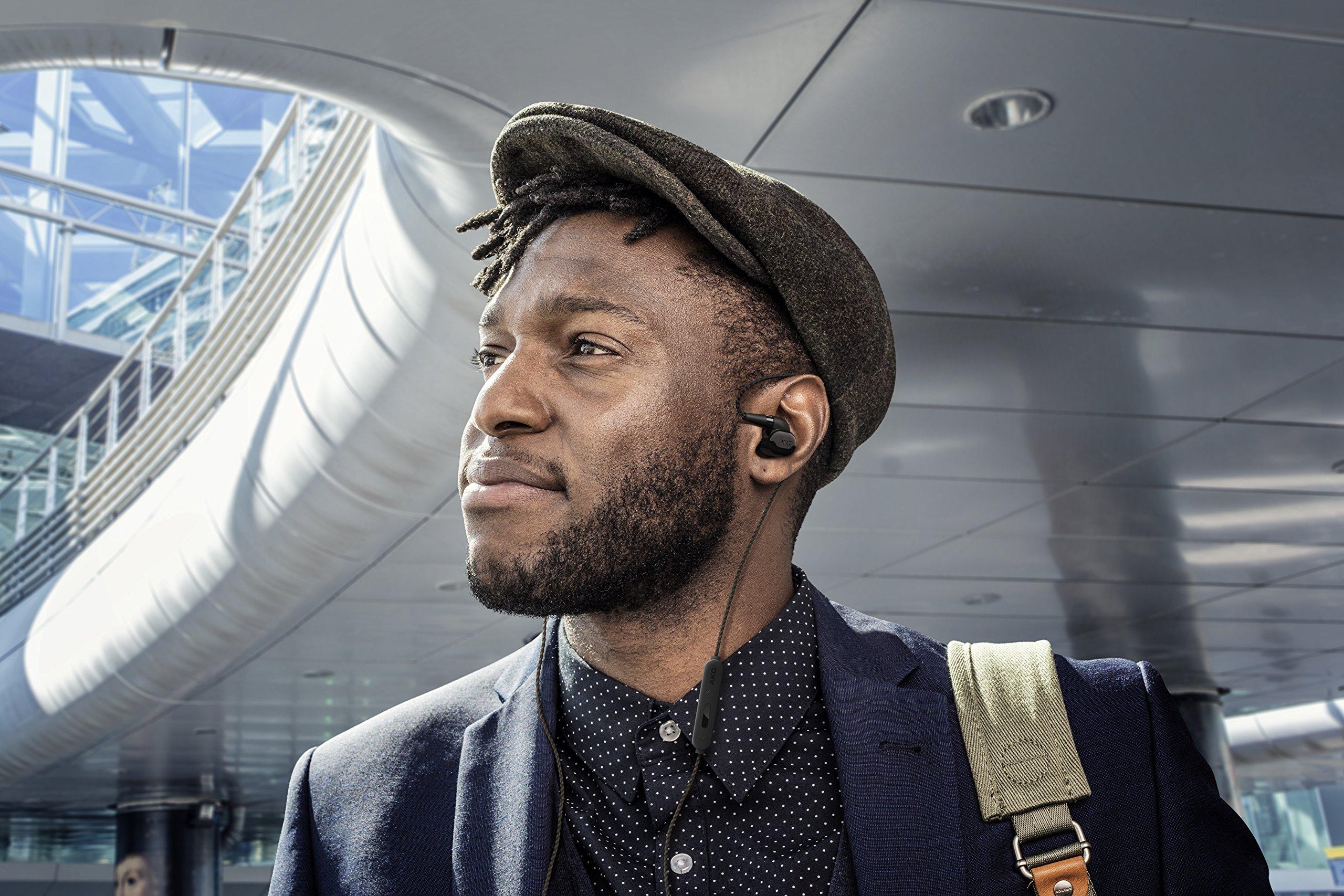 Samsung Electronics AKG N5005 Reference Class 5-driver Configuration In-Ear Headphones with Customizable Sound (US Version), Black - GP-N505HAHHAAA