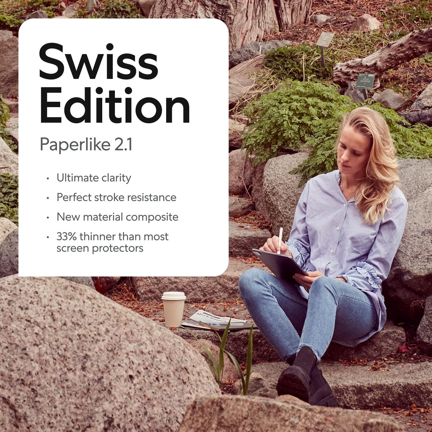 Paperlike Paperlike 2.1 Screen Protector (2x) for iPad Pro 11 (2024) for an authentic paper-feel