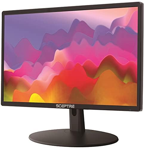 Sceptre Sceptre 20 inch LED Monitor 1600 x 900 HD+ 75Hz HDMI VGA Build-in Speakers, 99% sRGB Wall Mount Ready Black 2021 (E205W-16003RTT)