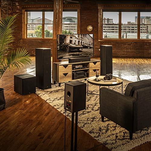 Klipsch Klipsch Reference R-820F Floorstanding Speaker for Home Theater Systems with 8” Dual Woofers, Tower Speakers with Bass-Reflex via Rear-Firing Tractrix Ports in Black