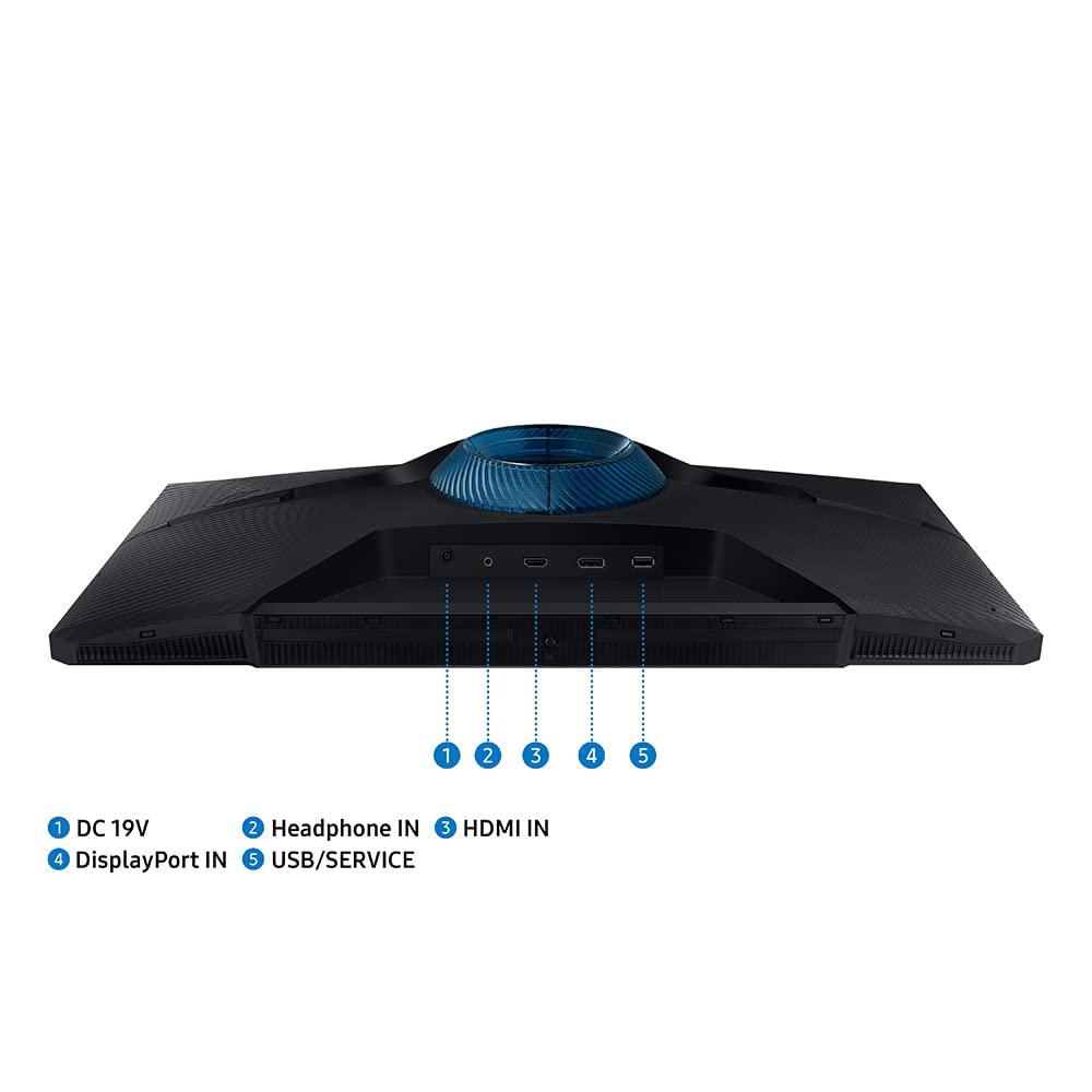 SAMSUNG SAMSUNG 27" Odyssey G32A FHD 1ms 165Hz Gaming Monitor with Eye Saver Mode, Free-Sync Premium, Height Adjustable Screen for Gamer Comfort, VESA Mount Capability (LS27AG320NNXZA)