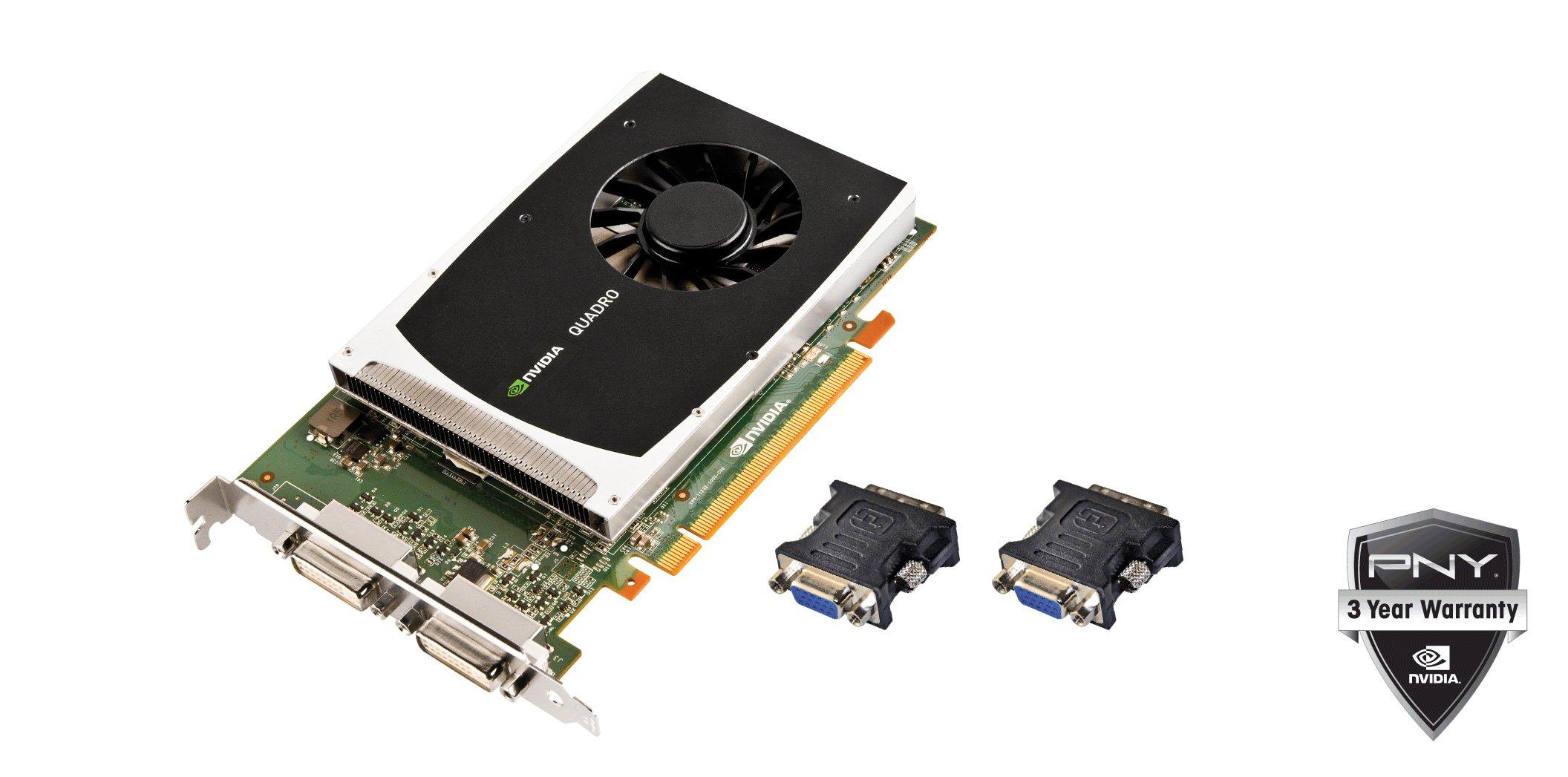 PNY PNY NVIDIA Quadro 2000D Video Card VCQ2000D-PB, Black