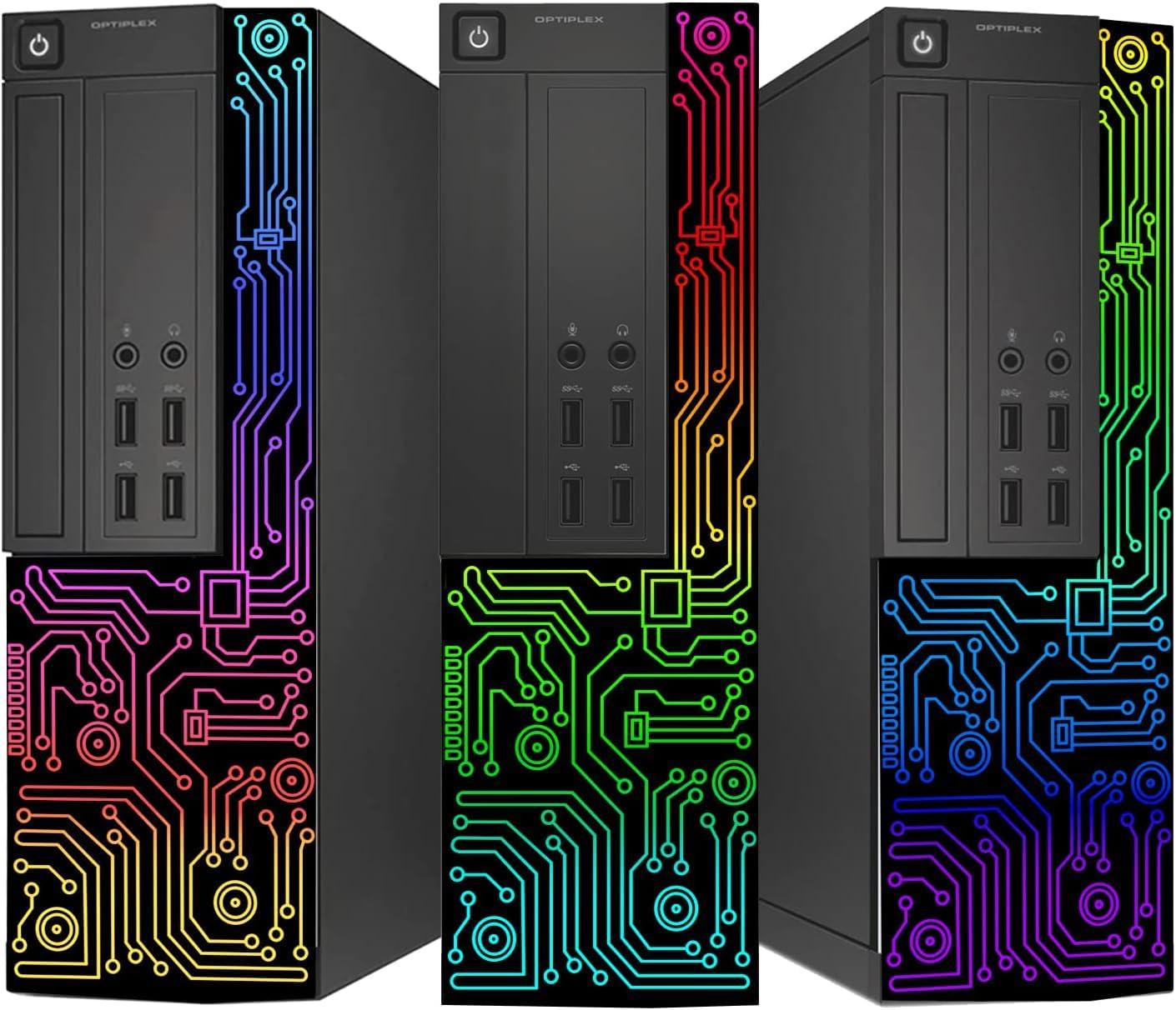 Dell Dell Optiplex Small Desktop Computer (SFF) PC | Quad Core Intel i5 (3.2GHz) | 16GB DDR3 RAM | 512GB SSD | 24 Inch Monitor | RGB Gaming Keyboard & Mouse, Headset | Windows 10 Pro (Renewed)