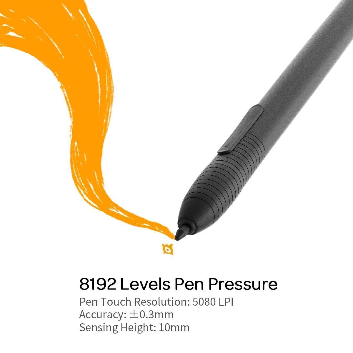 GAOMON GAOMON M10K 2018 Drawing Tablet & Nibs for AP31 Passive Pen Only