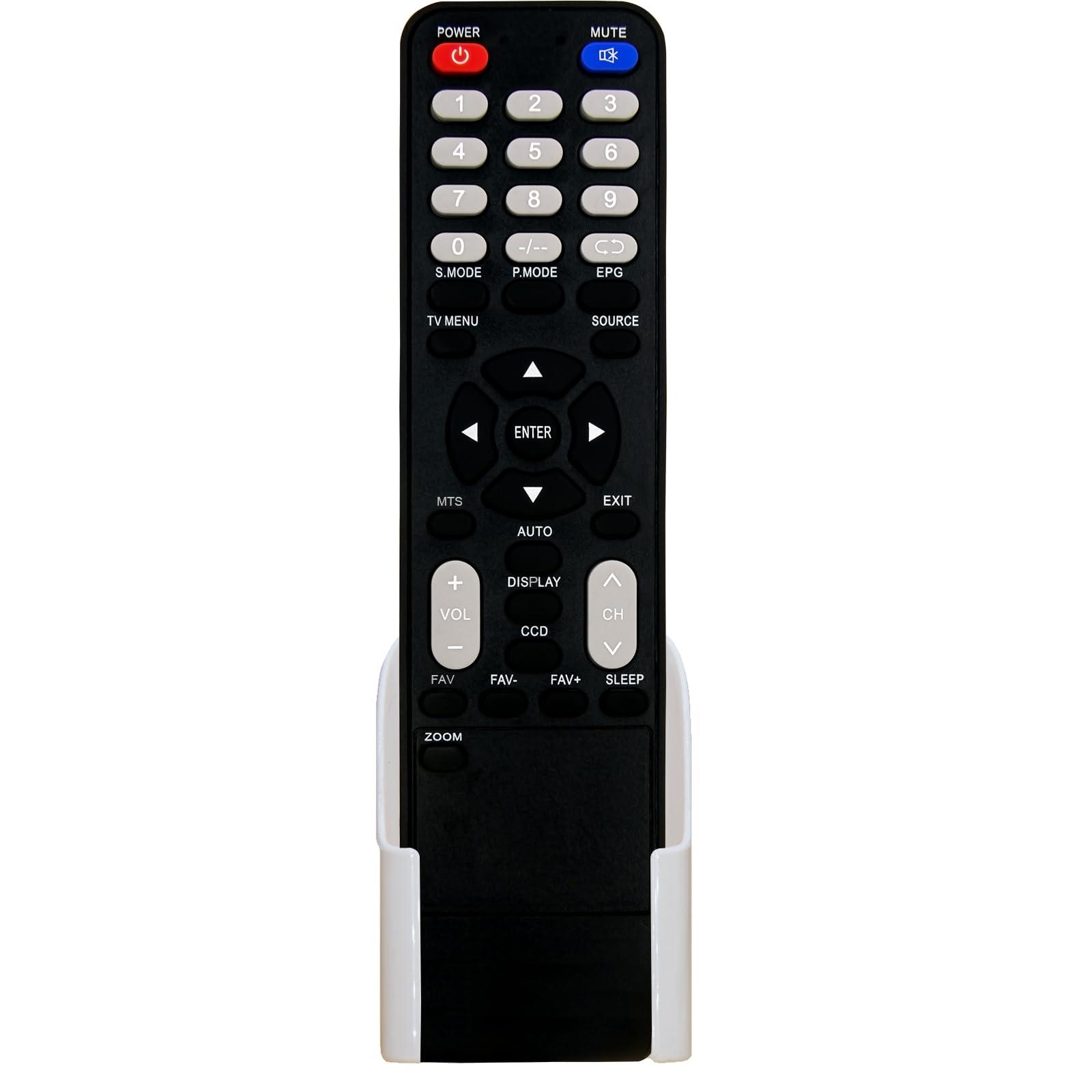 XINJISHIMIN Replacement Remote Control for Pyle PTVDLED22 PTVLED23 PTVDLED24 PTVLED32 PTVDLED33 PTVLED50 LCD LED HDTV TV Player