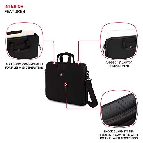 Wenger Wenger Legacy 15.6 Inch Ultra Computer Slimcase, Black, One Size