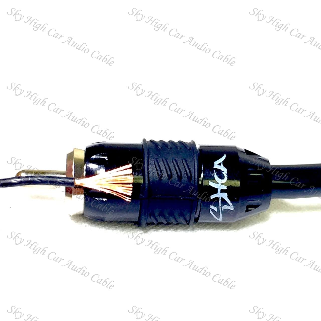 Sky High Car Audio Sky High Car Audio Premium 2-Channel RCA Cable - 20ft
