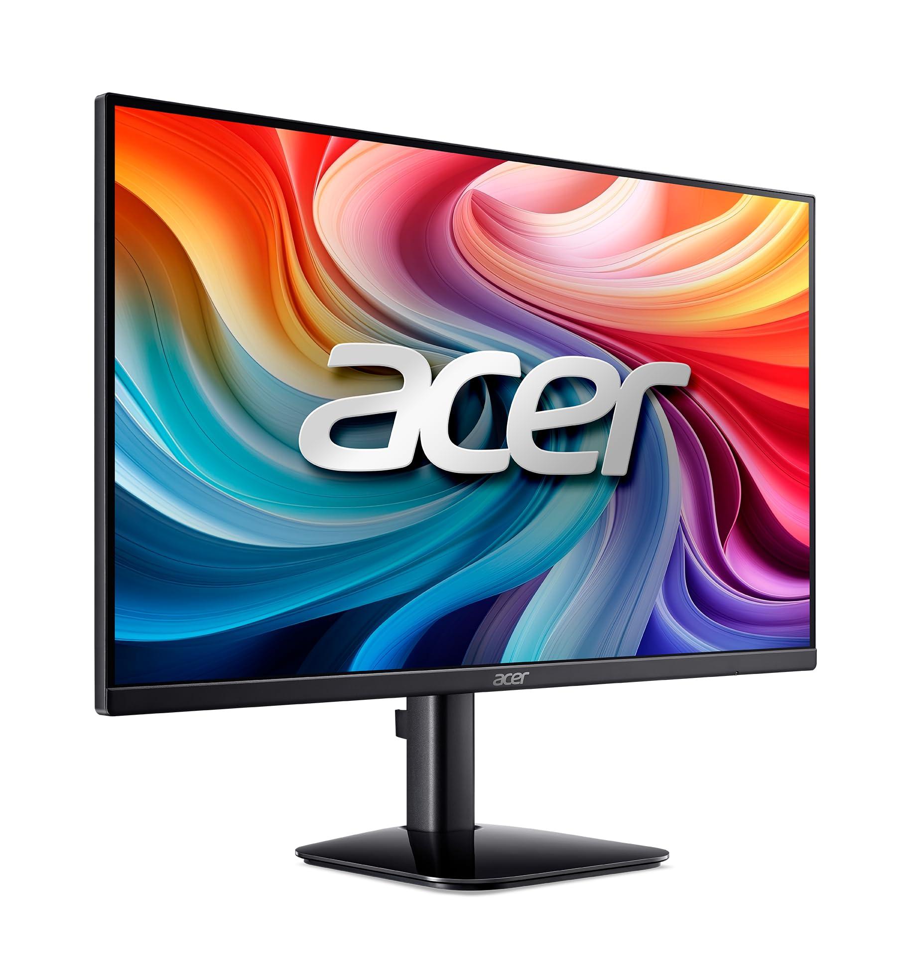 acer Acer KB272 E0bi 27" IPS Full HD (1920 x 1080) Zero-Frame Gaming Office Monitor AMD FreeSync Technology Up to 100Hz Refresh 1ms (VRB) Low Blue Light Tilt HDMI & VGA Ports
