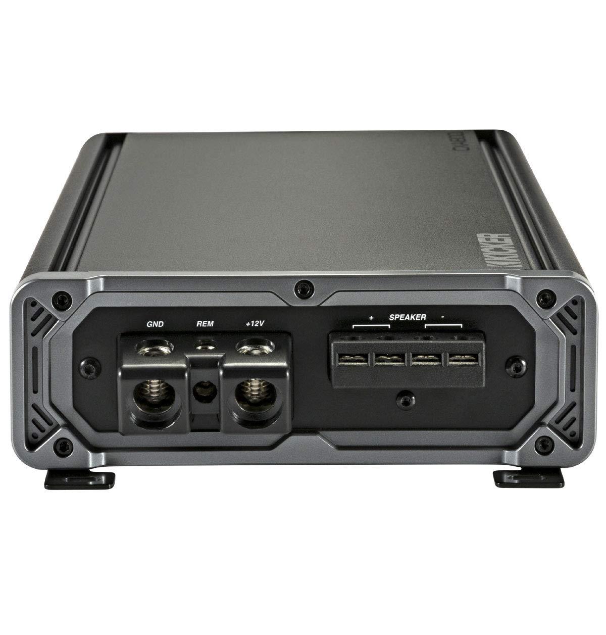 KICKER KICKER 44L7S152 15" Subwoofers with Sealed Sub Box, 46CXA18001 Amp & Install Kit