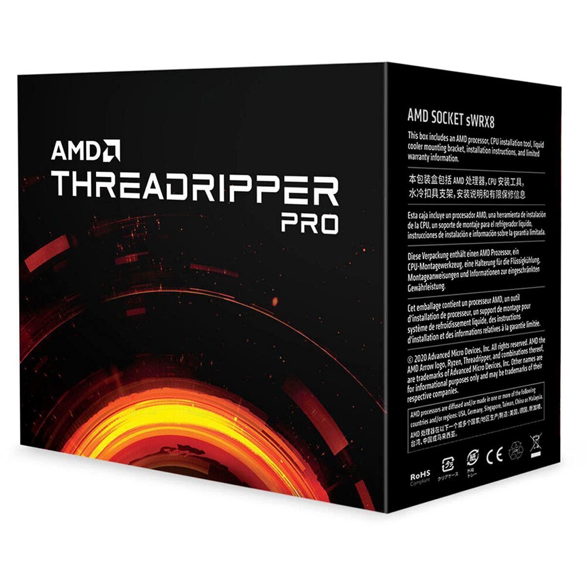 AMD AMD Ryzen Threadripper PRO 3955WX 16-core, 32-Thread Desktop Processor