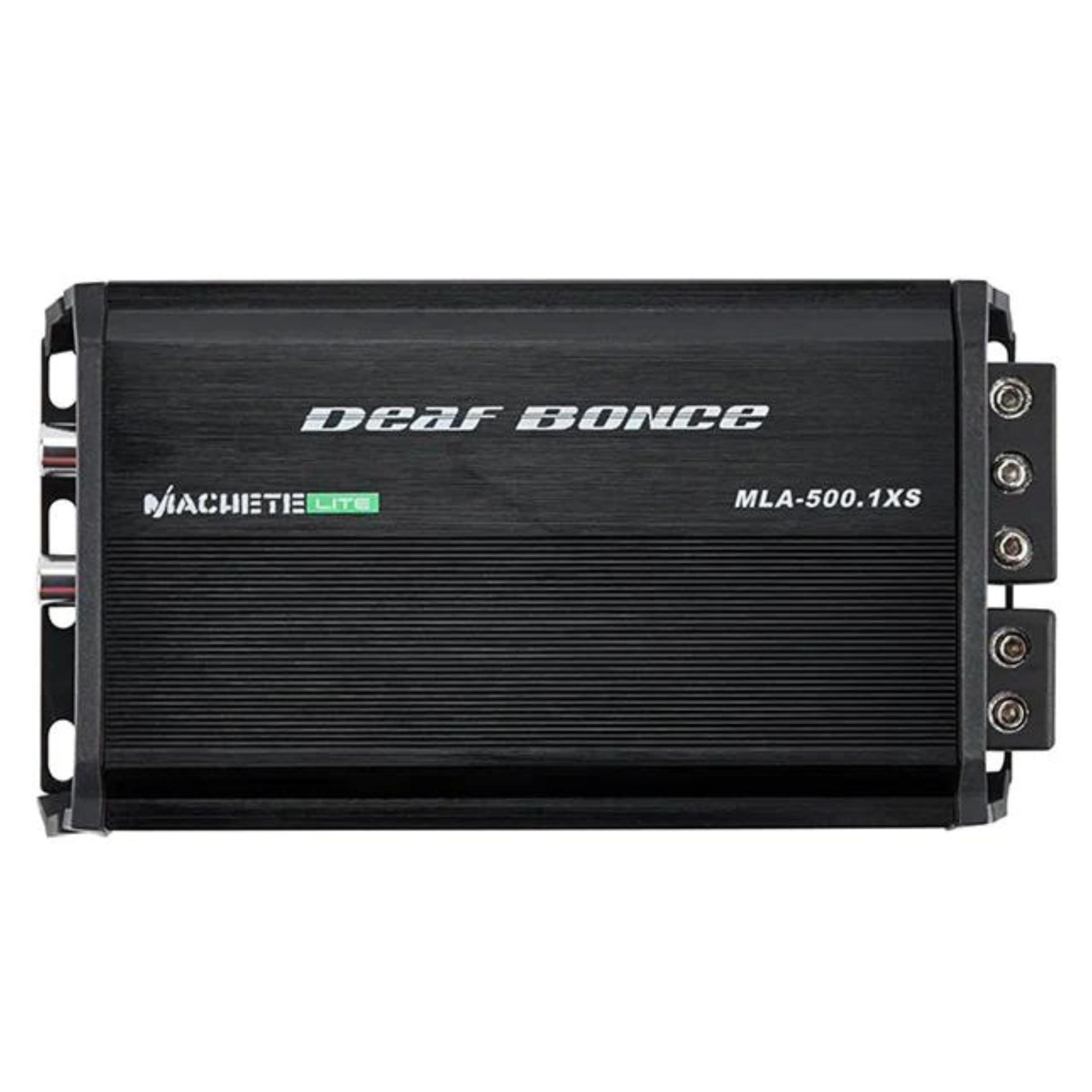 Deaf Bonce Deaf Bonce Machete 500W 1 ohm Class D Monoblock Power Amplifier MLA-500.1 XS