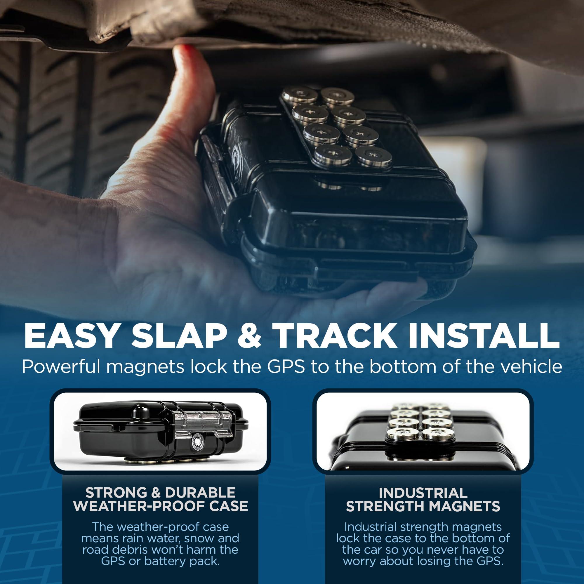 Lightning GPS Lightning GPS GL300 Tracker Device for Vehicles w/Magnetic Case and Battery Real-Time GPS Tracking, Vehicle & Fleet Monitoring, Hidden Tracking for Cars, Trucks or Trailers Subscription Required