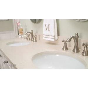 Moen Moen T4524BN Wynford Two-Handle High Arc Bathroom Faucet, Brushed Nickel
