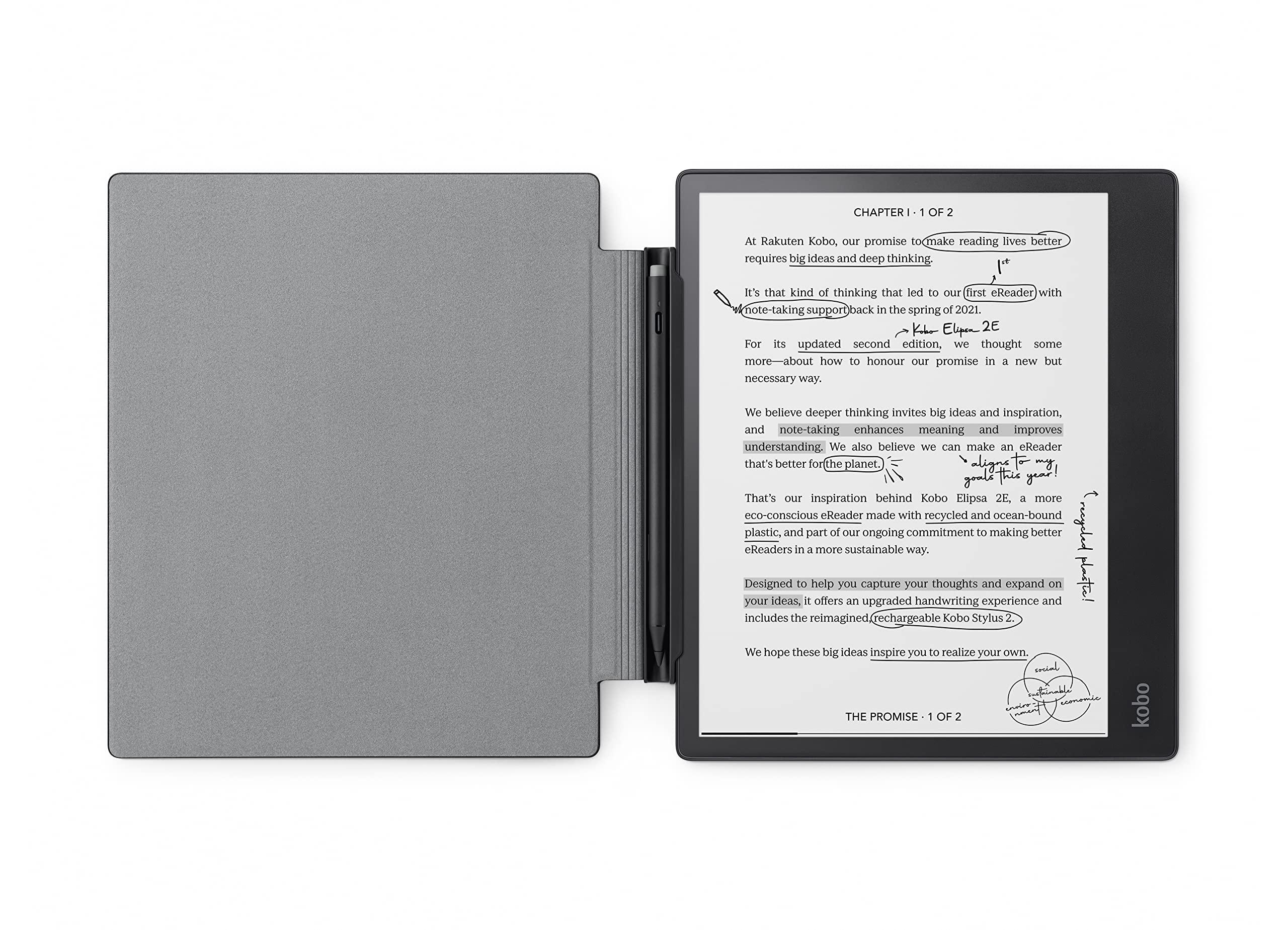 Kobo Kobo Elipsa 2E Black Sleepcover