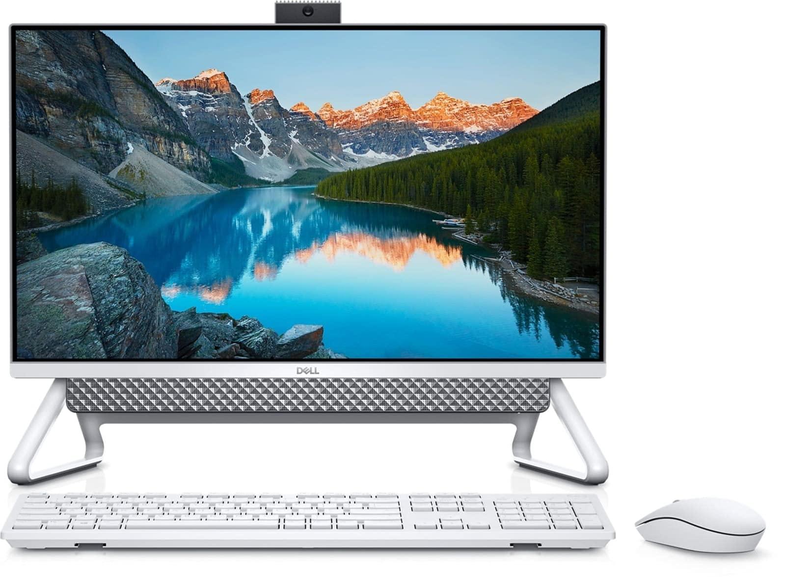 Dell Dell Inspiron 5400 AIO | 23.8" 1920x1080 FHD | Core i7-1165G7-2TB SSD Hard Drive - 8GB RAM | 4 cores @ 4.7 GHz Win 10 Pro Silver