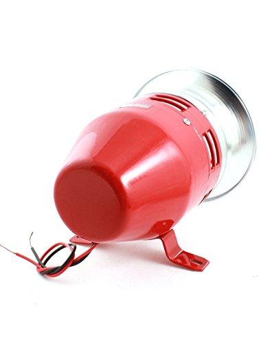 uxcell uxcell Car Truck DC 12V 12.4A 125DB Air Raid Warning Motor Siren Horn MS-390