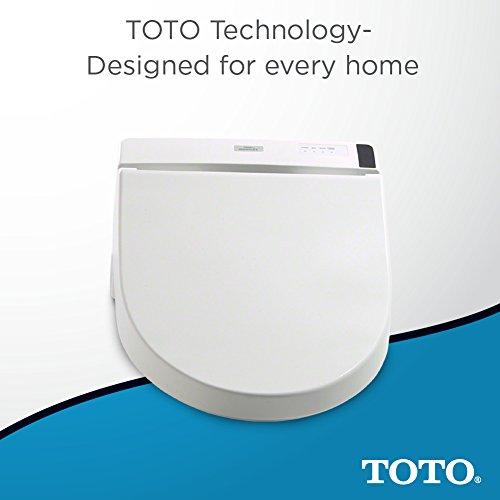 TOTO TOTO SW2024#01 A200 WASHLET Electronic Bidet Tolet Seat with SoftClose Lid, Elongated, Cotton White