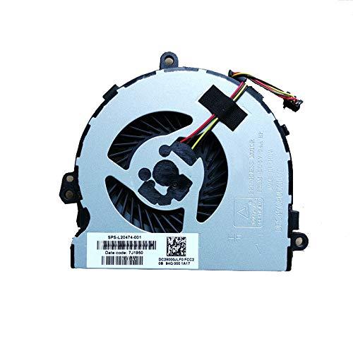GAOCHENG Laptop CPU Fan for HP 15G-DR000 15G-DR0001TU 15G-DR0001TX 15G-DR0002TU 15G-DR0003TU 15G-DR0004TU 15G-DR0005TU 15G-DR0006TU 15G-DR0007TU 15G-DR0008TU 15G-DR0009TU 15G-DR1000TU DC5V 0.4A UMA