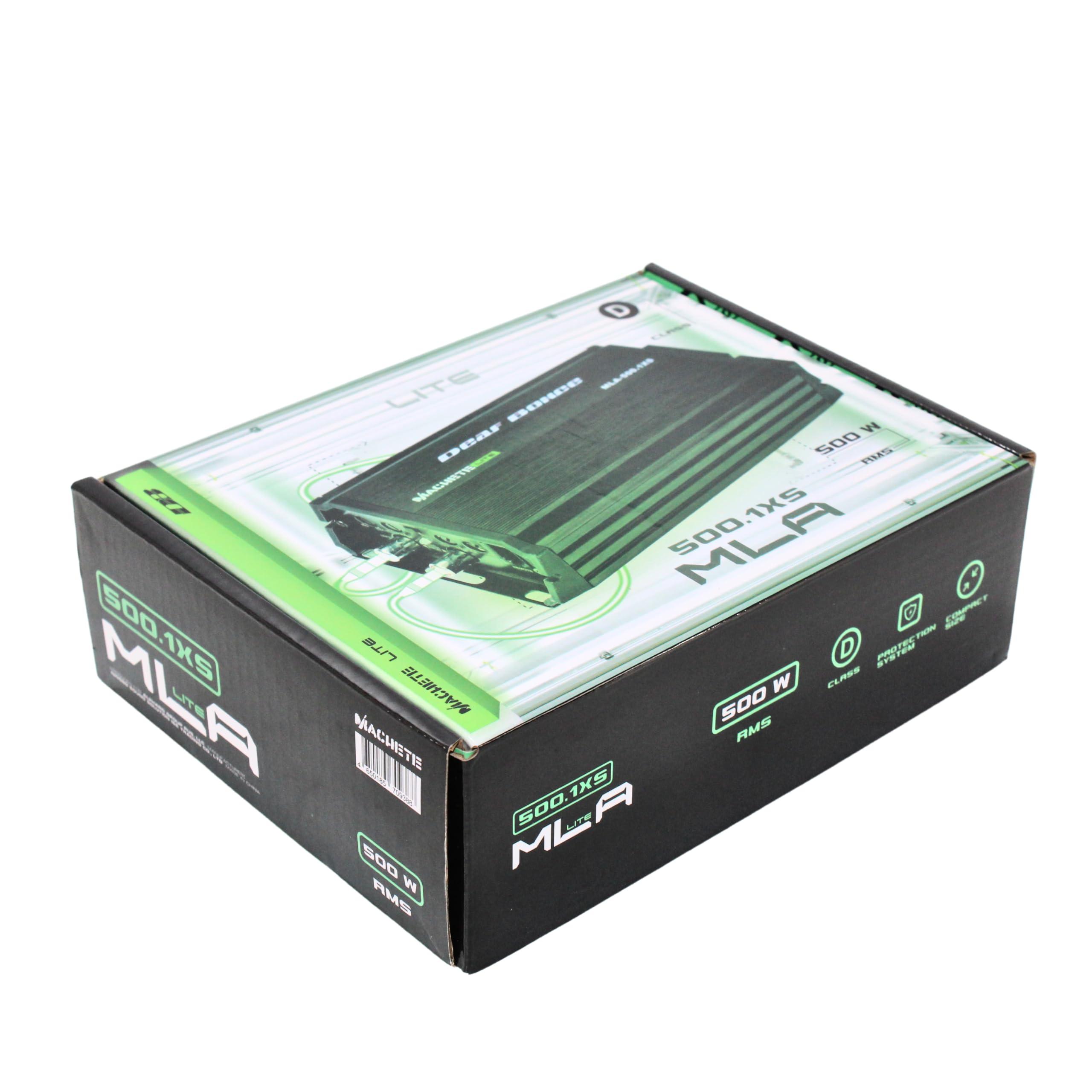 Deaf Bonce Deaf Bonce Machete 500W 1 ohm Class D Monoblock Power Amplifier MLA-500.1 XS