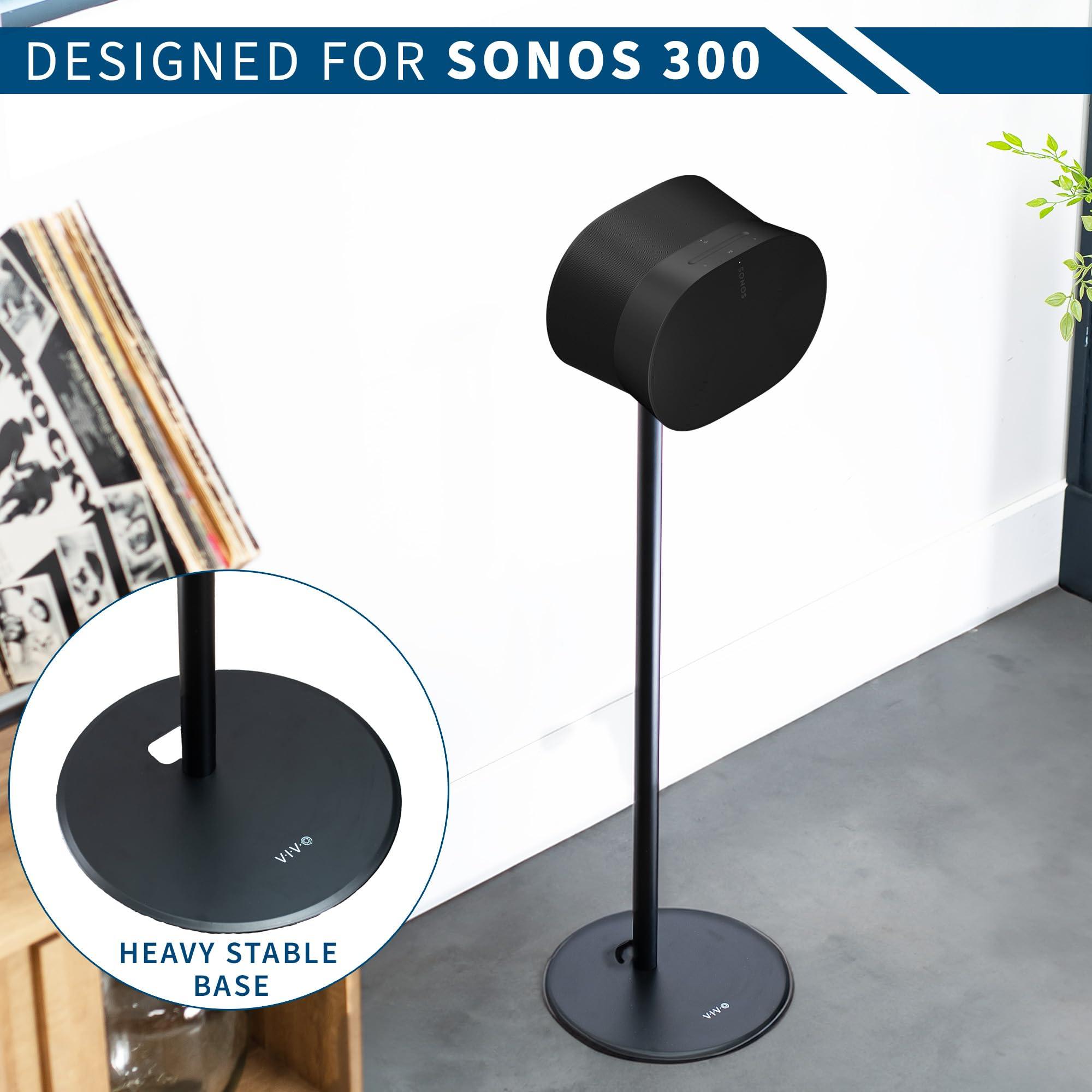 VIVO VIVO Speaker Stands Designed for Sonos Era 300 Speakers, Simple and Secure Mounting, 2 Pack, Black, STAND-SP300