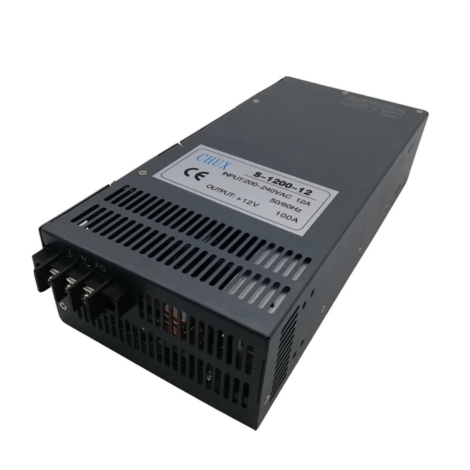 XZKKCD 1000W 1200W 1500W 2000W Industrial Switching Power Supply Adjustable DC 12V 24V 36V 48V 55V 110V 220V 300V 350V (Size : 220V, Color : 48V_1200W)