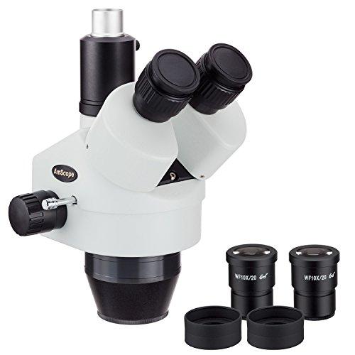 AmScope AmScope SM3545T 3.5X-45X Trinocular Zoom Power Stereo Microscope Head