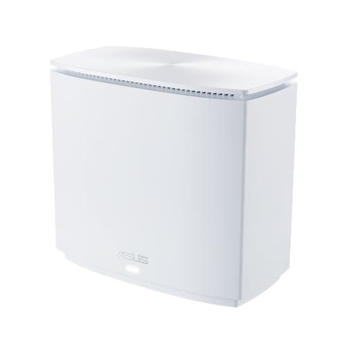 ASUS ASUS ZenWiFi AX Hybrid(XC5) AX3000 + MoCA 2.5 Mesh WiFi 6 System (2pk) - Whole Home Coverage up to 3,500 Sq.Ft. & 4+ Rooms for Thick Walls, AiMesh, Lifetime Security, Easy Setup