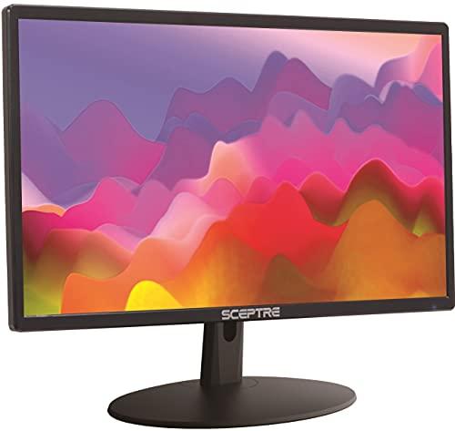 Sceptre Sceptre 20 inch LED Monitor 1600 x 900 HD+ 75Hz HDMI VGA Build-in Speakers, 99% sRGB Wall Mount Ready Black 2021 (E205W-16003RTT)