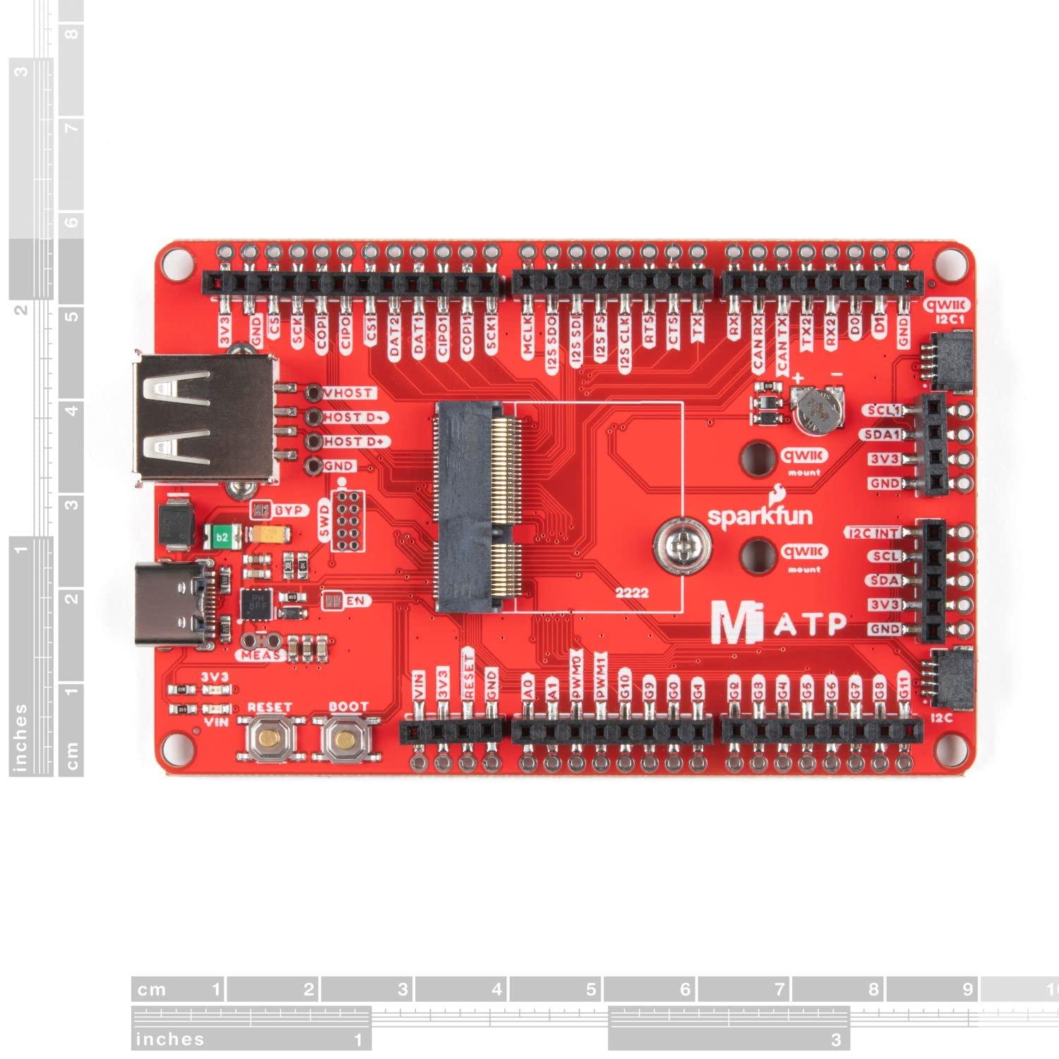 SparkFun SparkFun MicroMod ATP Carrier Board-Modular Interface Ecosystem-Connect microcontroller/Processor Board to Various Carrier Board peripherals