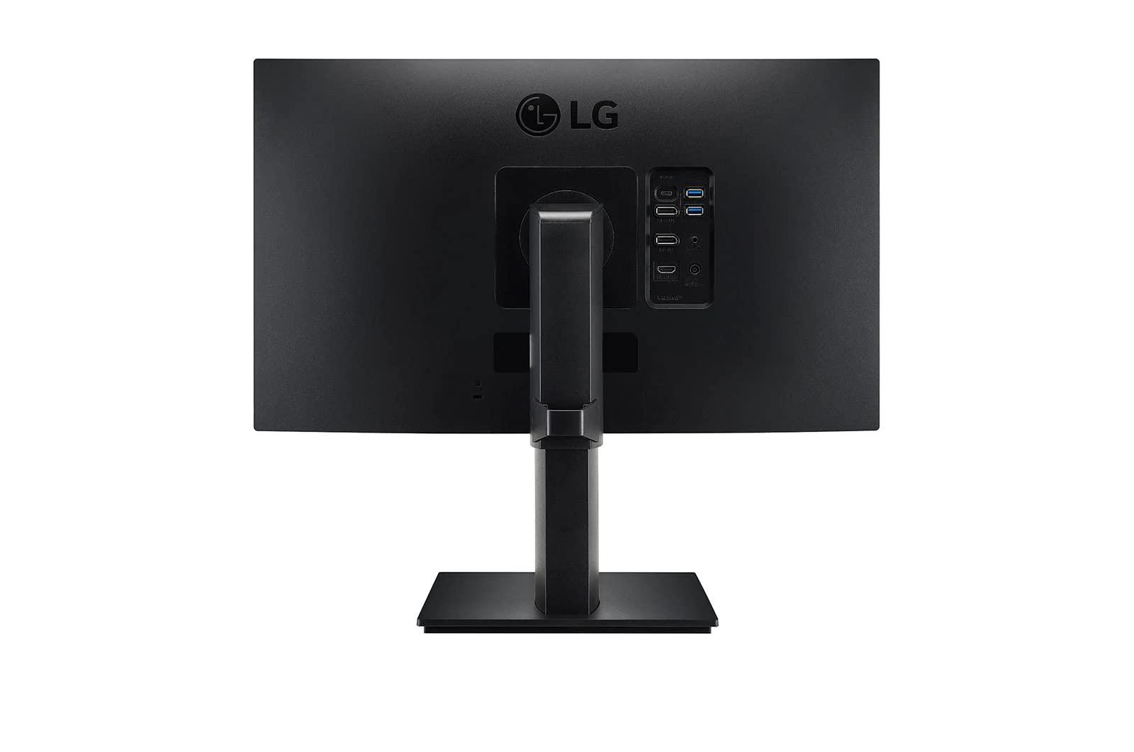 LG LG 23.8 24BP75Q-B IPS QHD Monitor with HDR10, USB Type-C Port, AMD FreeSync, Reader Mode, & Flicker Safe, Black