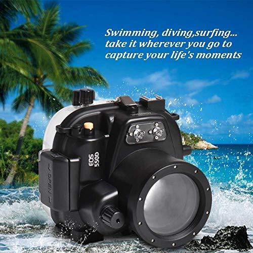 Sea frogs Seafrogs for Canon 550D T2i 18-55mm Lens 130ft/40m Underwater Camera Housing Waterproof Case