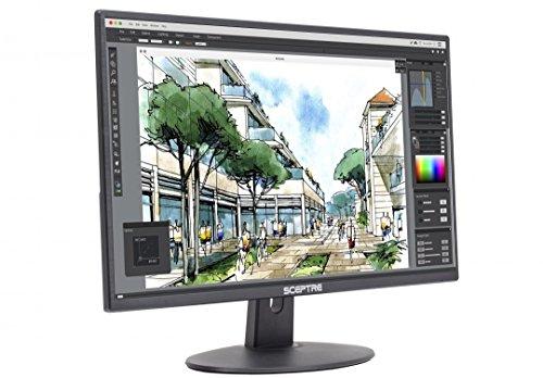 Sceptre Sceptre 22 Inch LED Monitor 1080p 75Hz 99% sRGB Build-in Speakers HDMI x2 VGA, Machine Black