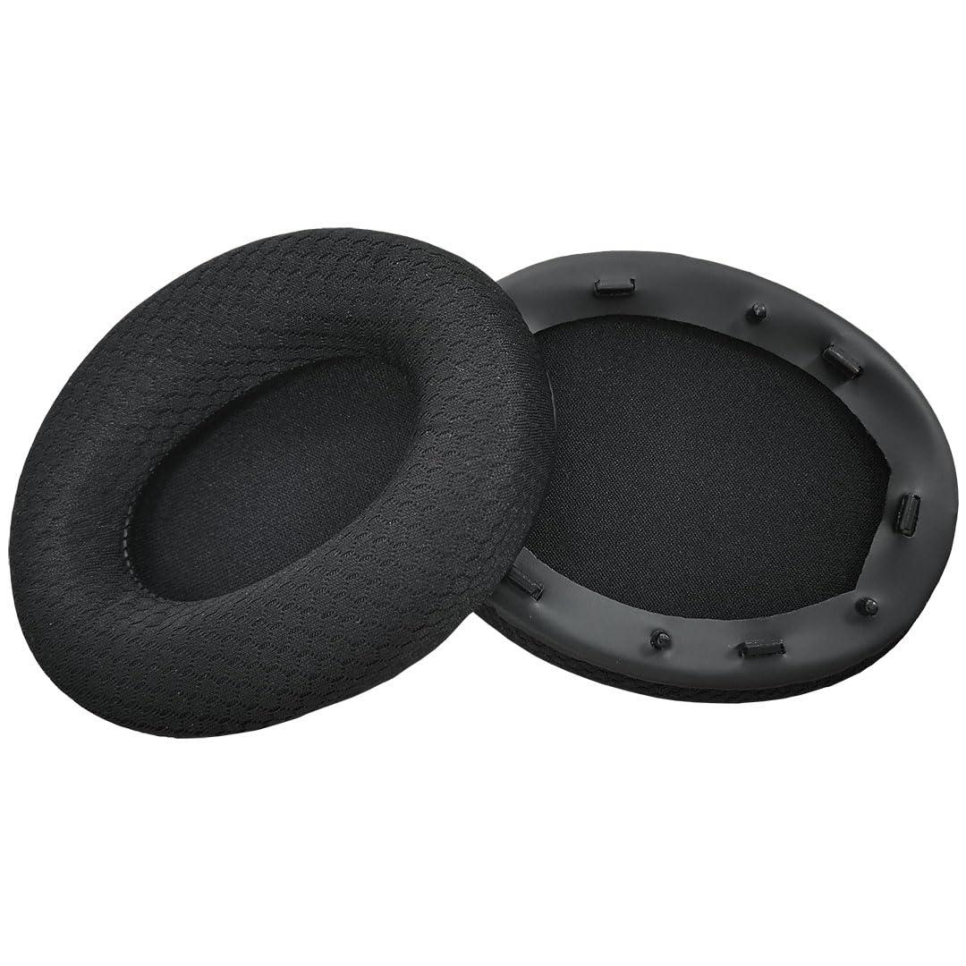DACUNDENG Replacement Ear Pads for Sony WH1000Xm3 Noise Reduction Earphones Earmuffs Sponge Earcap Fiber Mesh Earpads (Black)