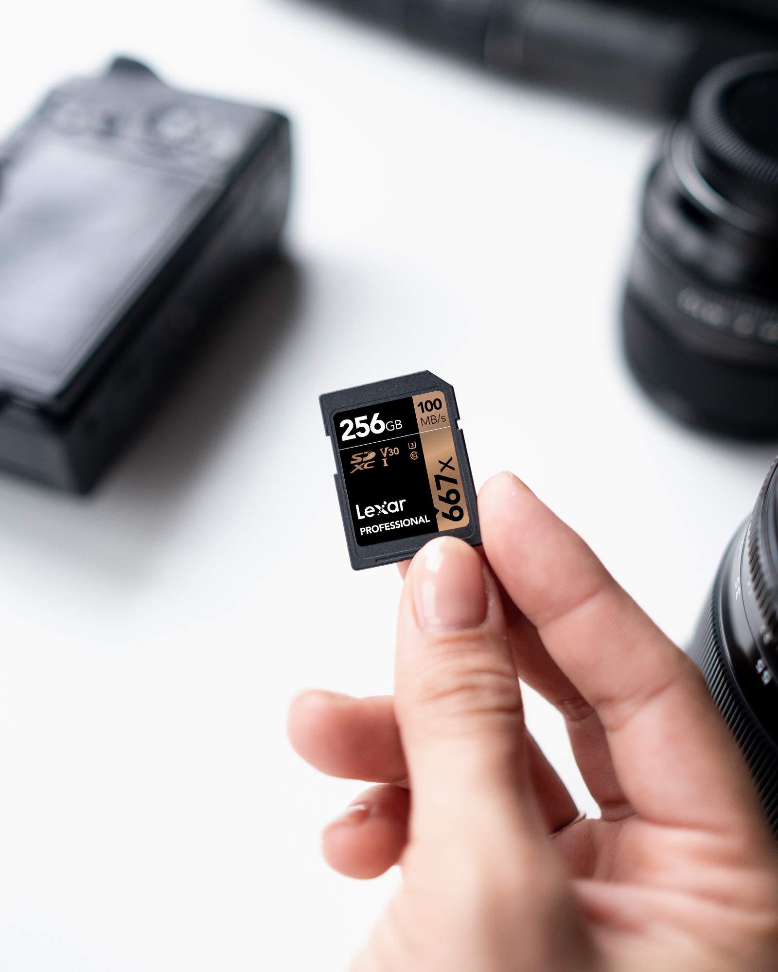 Lexar Lexar Professional 667X 128GB SDXC UHS-I/U3 Card (LSD128BNA667)