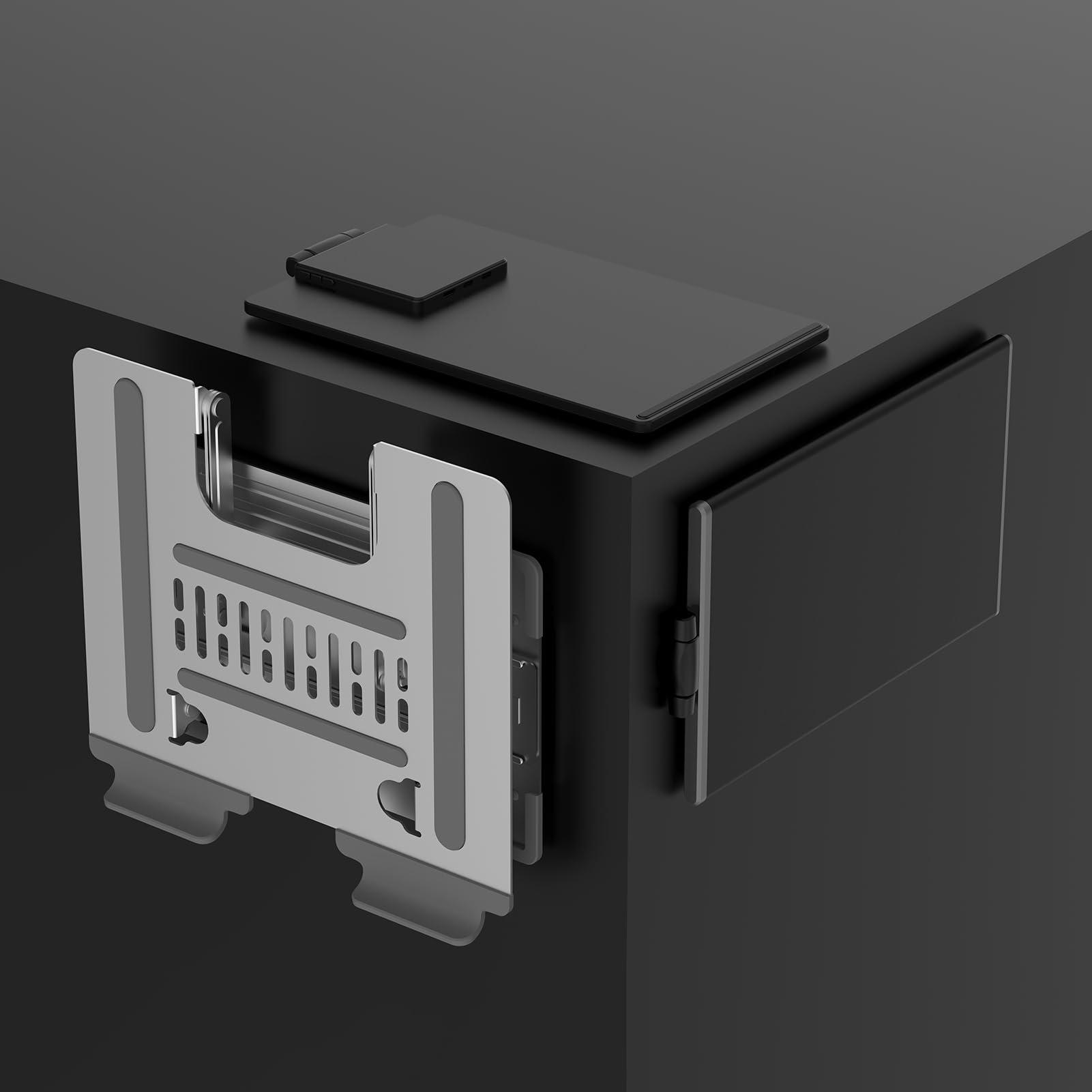 Anvazise Anvazise Laptop Screen Extender, 14.1" Triple Portable Monitor FHD 1080P IPS Laptop Monitor Extender with Stand, Type-C/HDMI Plug and Play, for Windows/Mac/Chrome