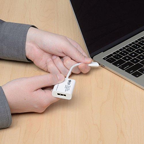 Tripp Lite Tripp Lite USB C to DisplayPort Video Adapter Converter 4Kx2K M/F, Thunderbolt 3 Compatible, USB-C to DP, USB Type-C, USB Type C 6in (U444-06N-DP-AM)