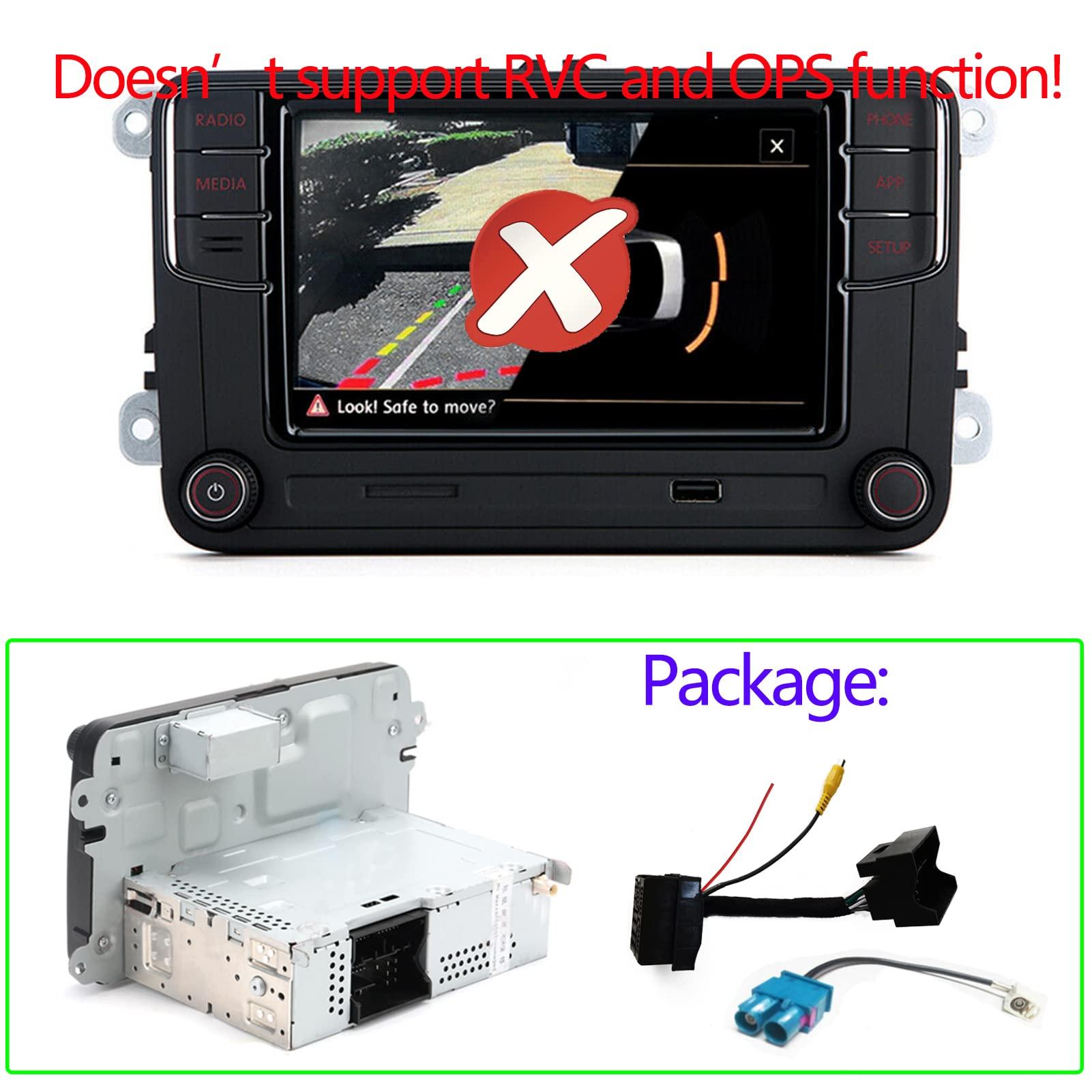 SCUMAXCON SCUMAXCON 6.5" RCD360 PRO RCD330 Carplay Androidauto Car Stereo Radio Bluetooth FM/AM USB for VW Golf 5 6 Passat Jetta Caddy T5 Tiguan CC Polo